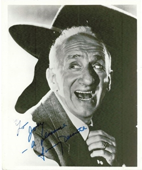 Jimmy Durante Signed 8x10 Photo